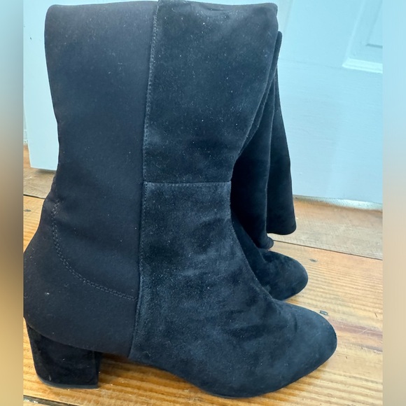 Stuart Weitzman Reserve Stretch Suede Over-The-Knee Boots - Picture 4 of 6